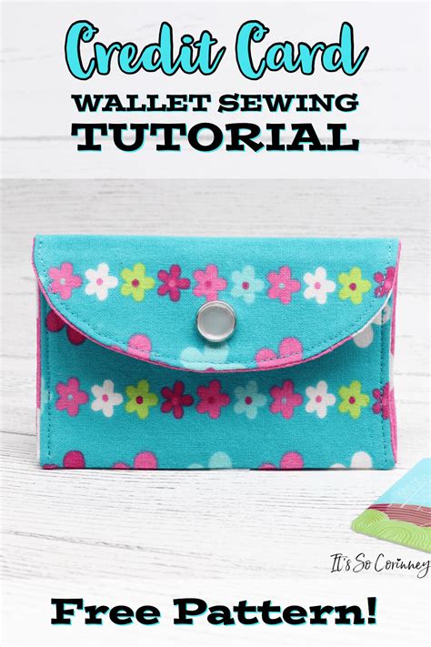 smart credit card diy|credit card wallet pattern free.